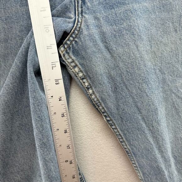 Vintage Levis Jeans Women's 12 Fits 30x33 Relaxed Tapered 550 Light Wash y2k - Picture 7 of 13